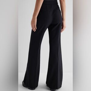 Express Black High Waisted Wide Leg Dress Pant